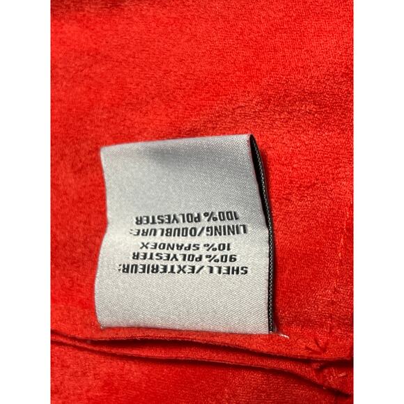 Bagatelle Womens Chic Asymmetric Preppy Suede Open Cardigan Coral Pink Orange LP - Picture 6 of 10